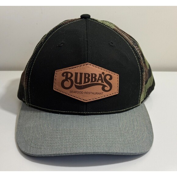 BUBBA's Seafood Restaurant Virginia Beach Cap Hat Camouflage Outdoor Cap - Picture 1 of 7